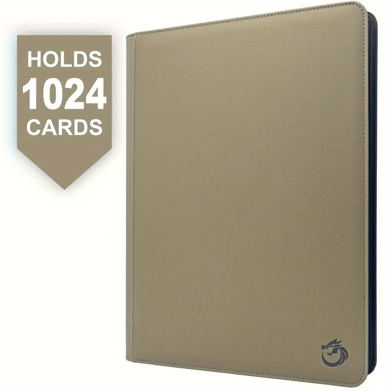 premium 1024 pocket trading card binder pu leather - Temu Italy premium 1024 pocket trading card binder pu leather - Temu Italy