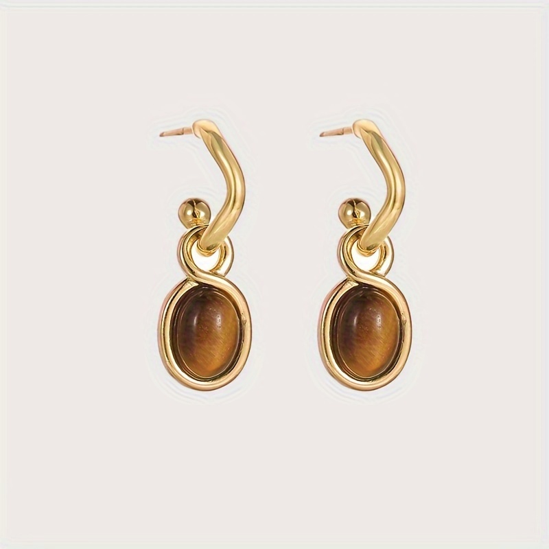 

Classic Copper Earrings With , Elegant And Sophisticated Design For Women, Suitable For Daily, Party, And Work