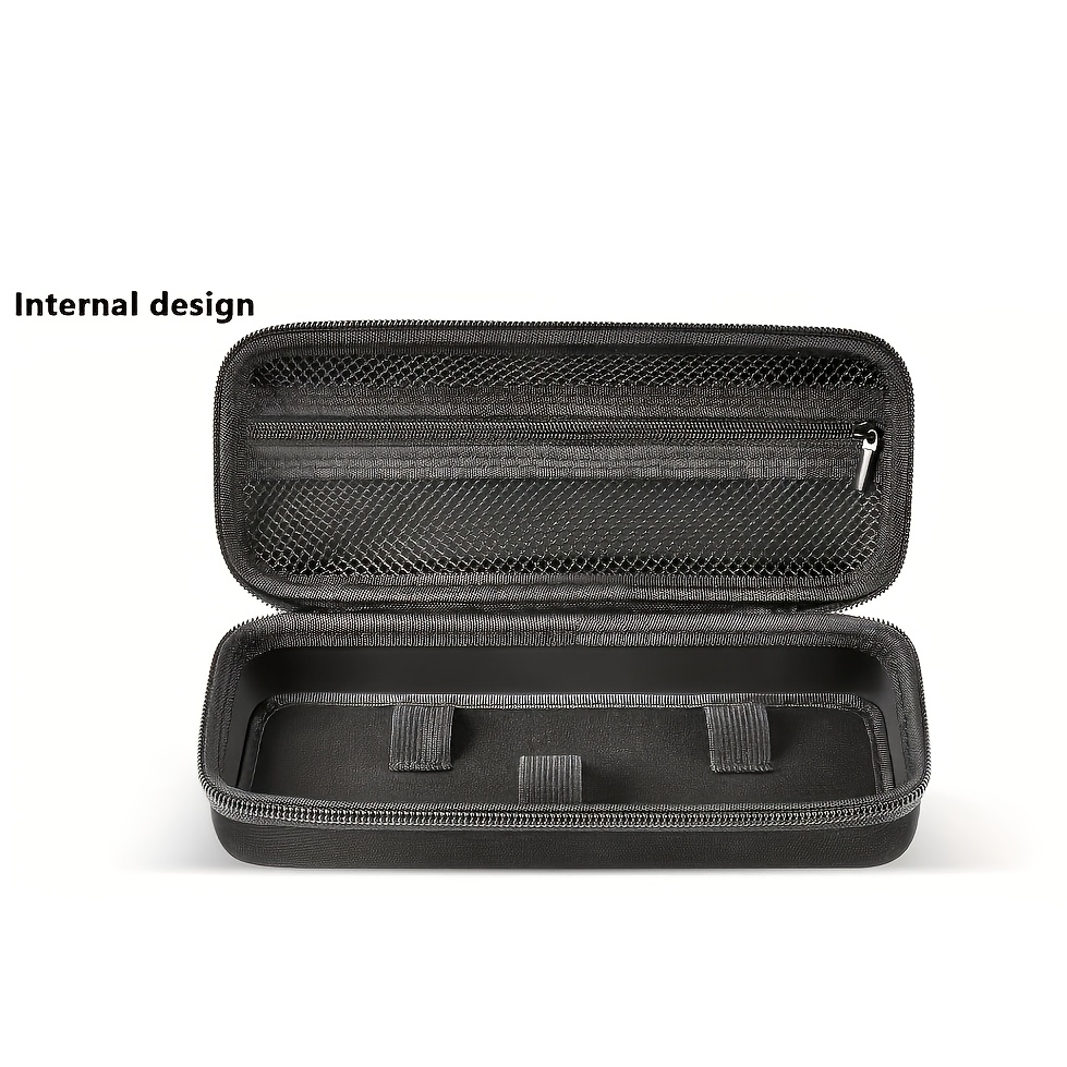 Image of Electric Toothbrush Storage Pouch, Electric Toothbrush Charging Set Storage Case, Travel Organizer - Durable Mesh And Zipper Closure, Ergonomic Electric Toothbrush Travel Case Portable Storage Box