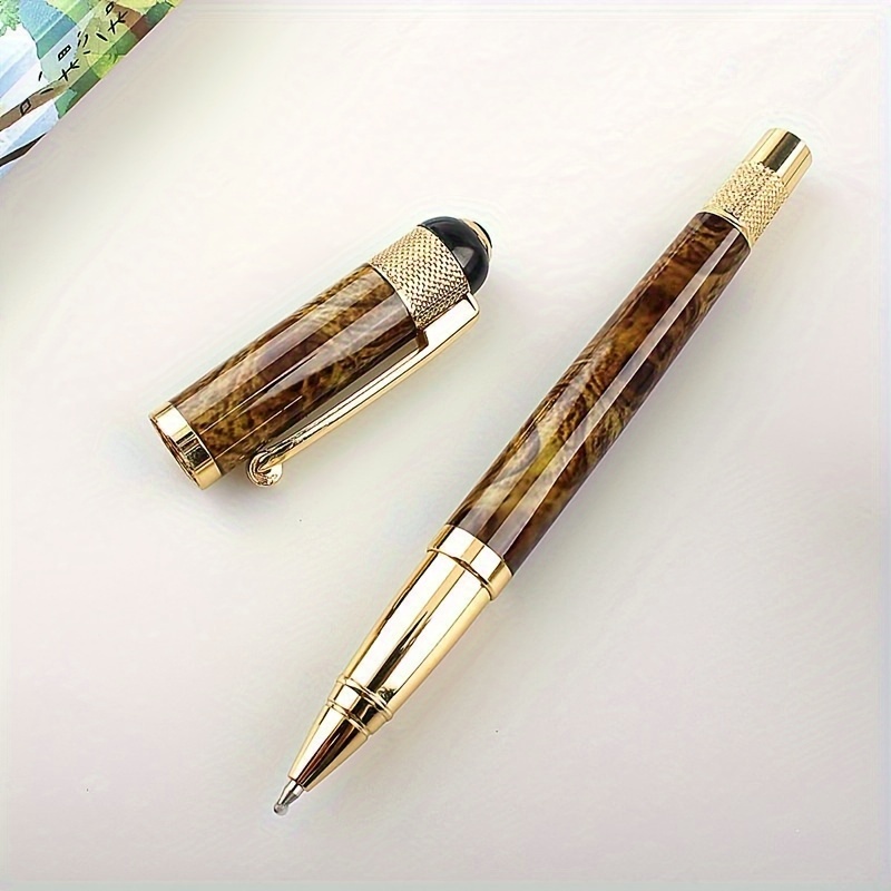 

1pc High Quality Ballpoint Pen 0.7mm Metal Pen ()