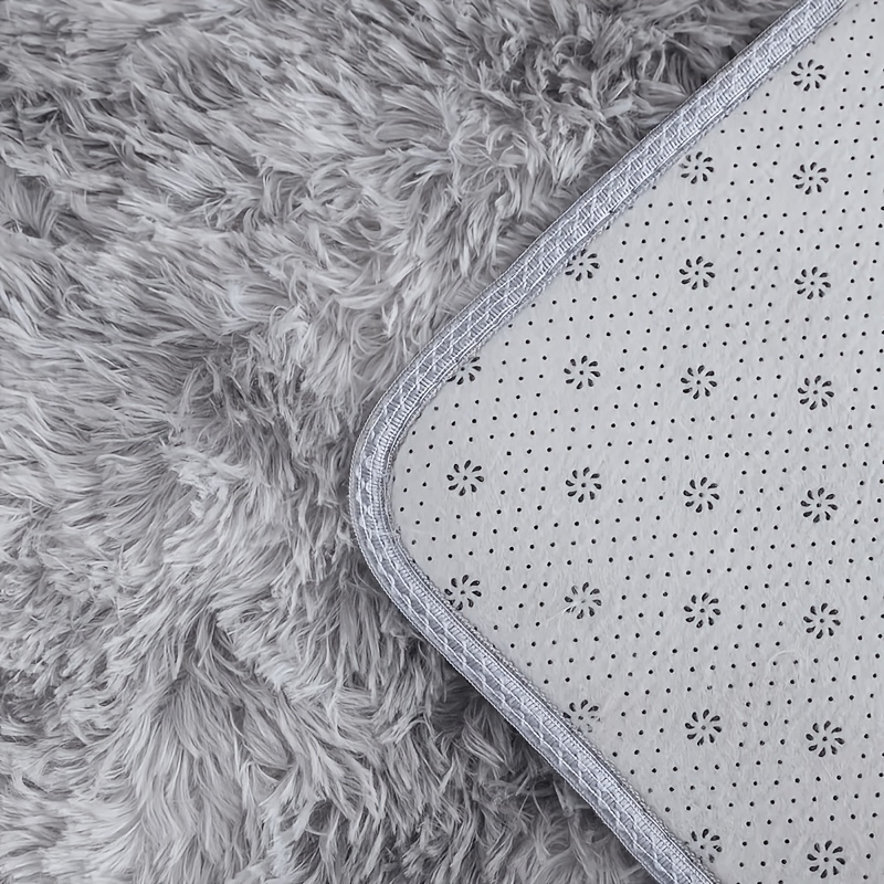 Large Area Rug in The Living Room, Tie-Dye Fluffy Rug Plush Rug, Super Soft Plush Modern Indoor Fluffy Rug, Bedroom Home Decoration, Tie-Dye Water Gray