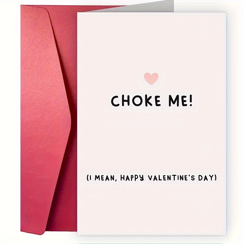 Funny Valentines Day Card Cute Boobs Card Husband Boyfriend - Temu