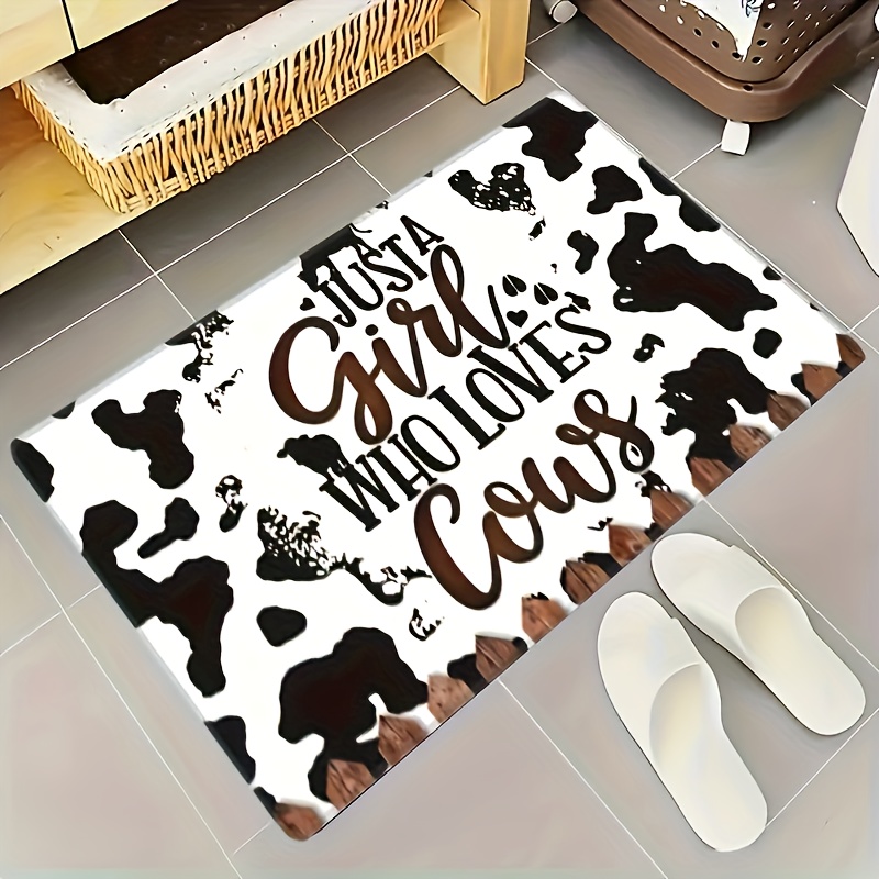 TEMU 1pc Of [ Product], A Kitchen Mat Featuring A Design, A Easy Totem Printed Rug Suitable For Home, Room Decor, Spring Gift, Hallway, Laundry Room,