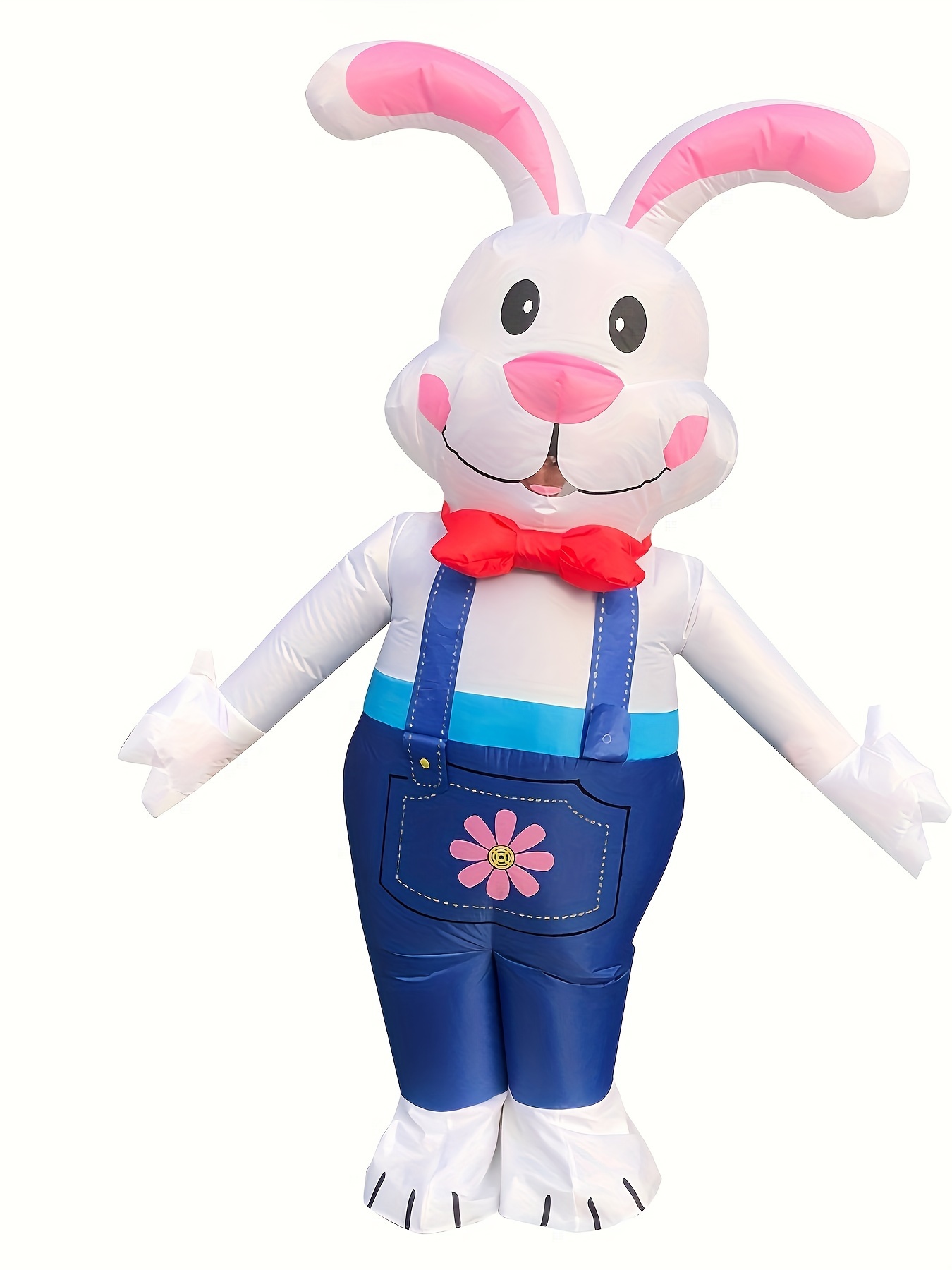 mens casual cartoon rabbit inflatable costume halloween cosplay costumes for party carnival