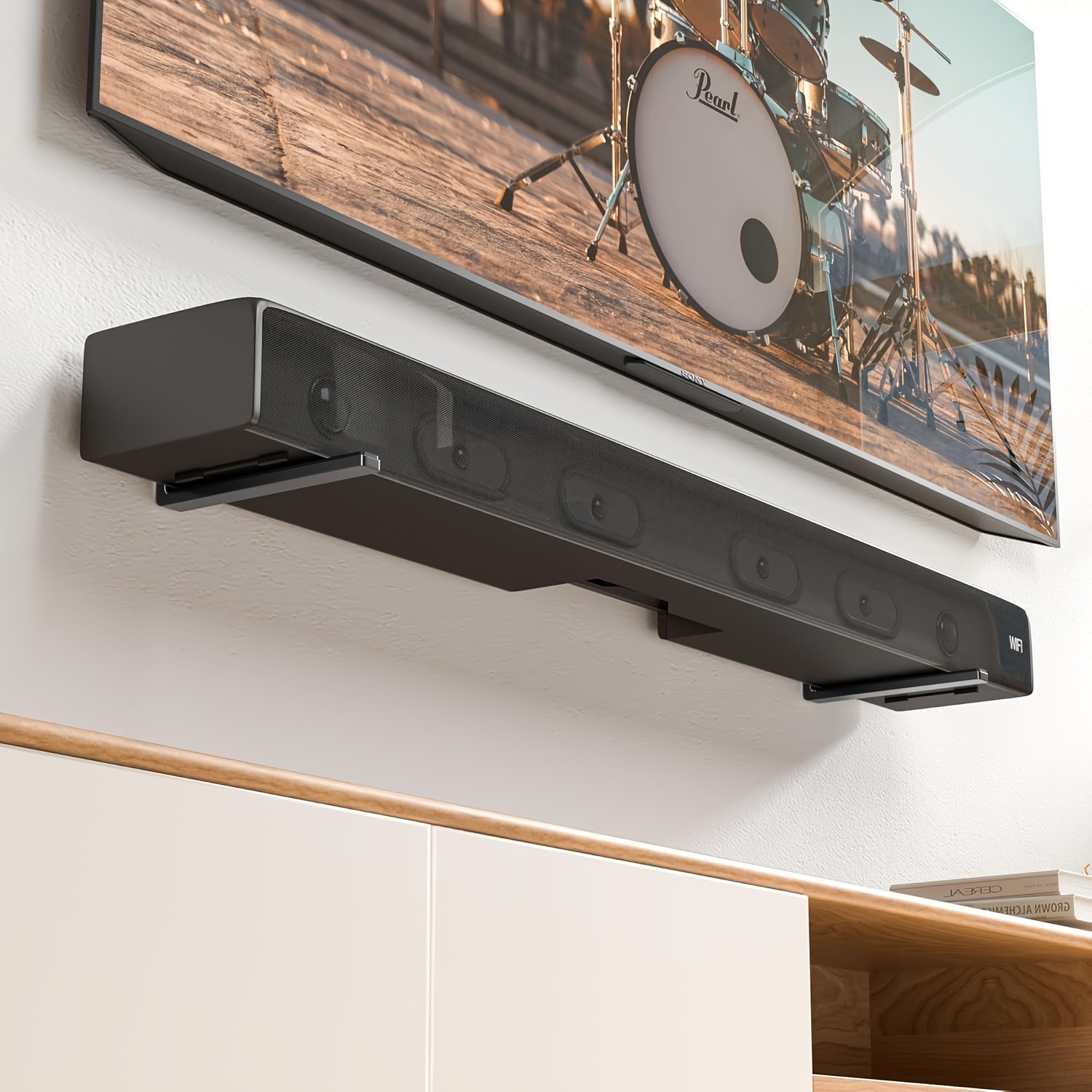 Samsung Sound Tv Wall Bracket With Soundbar Soundbar TV Mount