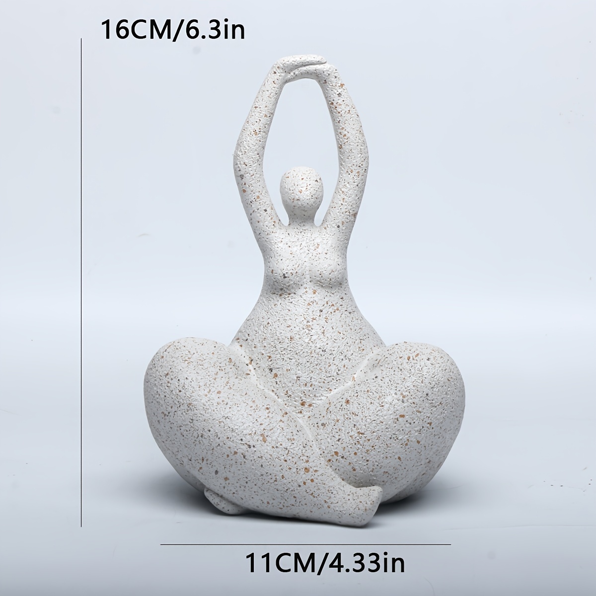 1 Sandstone Fat Woman Ornament, Living Room Bedroom Decoration Home Ornament For Halloween Thanksgiving Christmas Decorations Collectible Figurines
