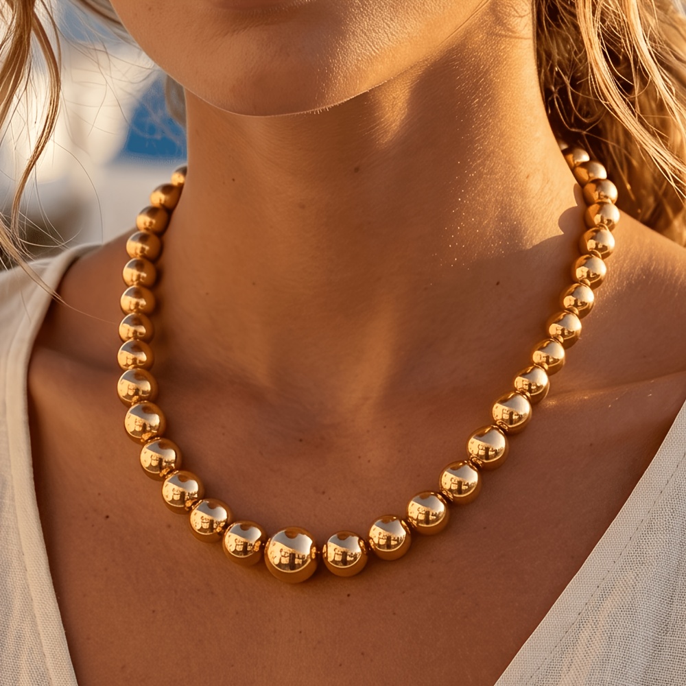 Image of 1pc Women's Fashionable Collar Necklace, A Short Necklace For Spring And Summer Perfect For Casual Attire And Vacations.