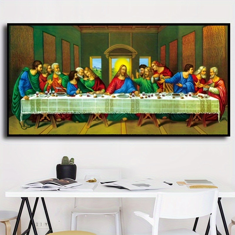 Diamond Painting Kits for Adults, The Last Supper Full Drill 5D