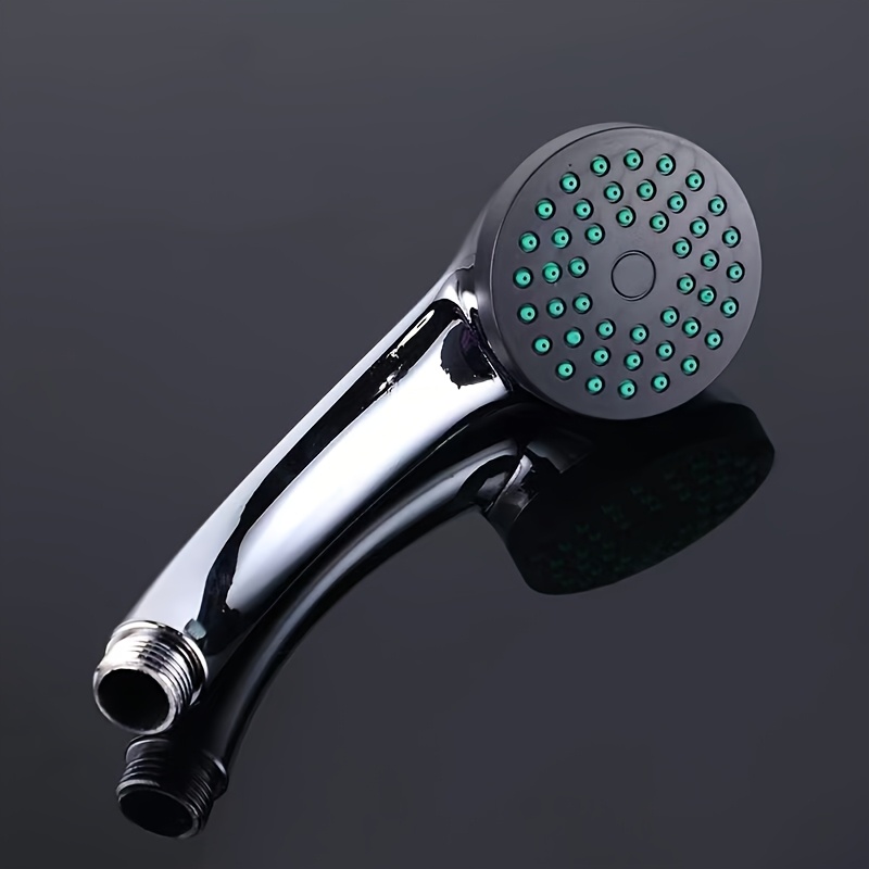Pressure Boosting Round Plastic Rain Shower Head for Bathroom