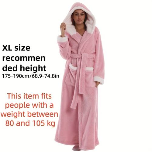 1pc luxury bathrobe thickened full length cover up coral fleece elegant pajamas for women men spa casual loungewear in red black gray bathrobe bath towel