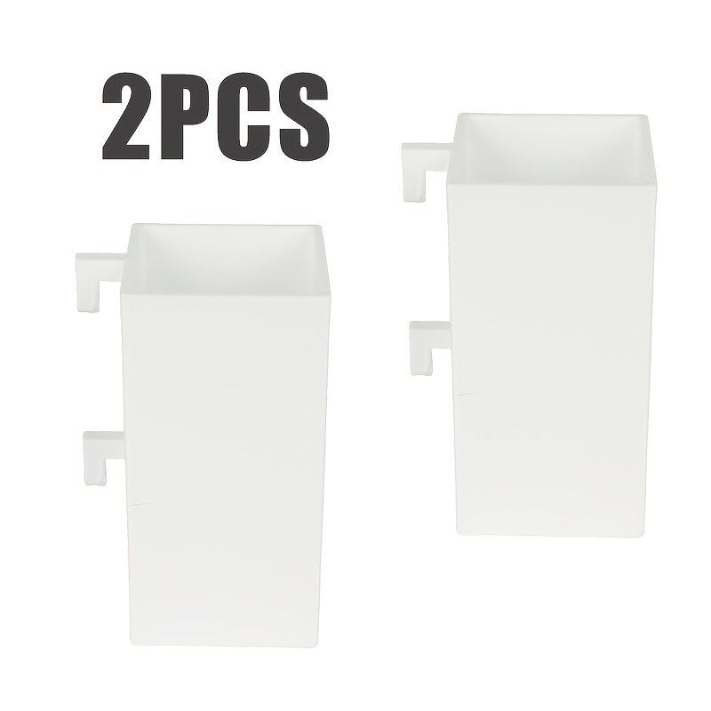 TEMU 2pcs Hole Board Hanging Storage Box, Suitable For Skadis Hole Board, Can Store Stationery, Paintbrush, Dart Head, Maintenance Tool, Study Studio