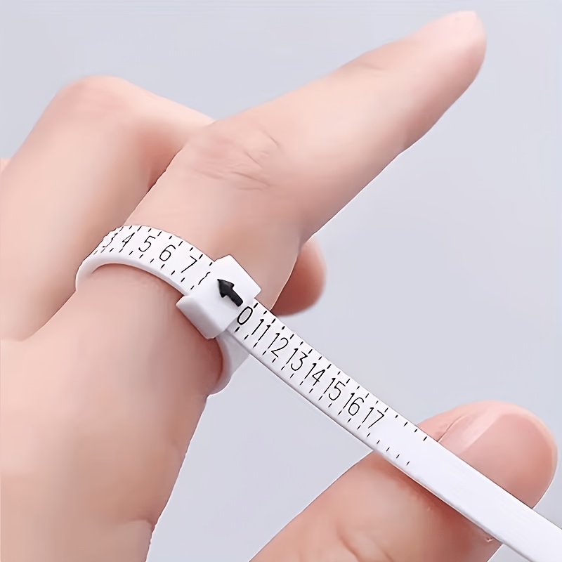 Soft Ring Sizing Tool for Measuring Finger Size