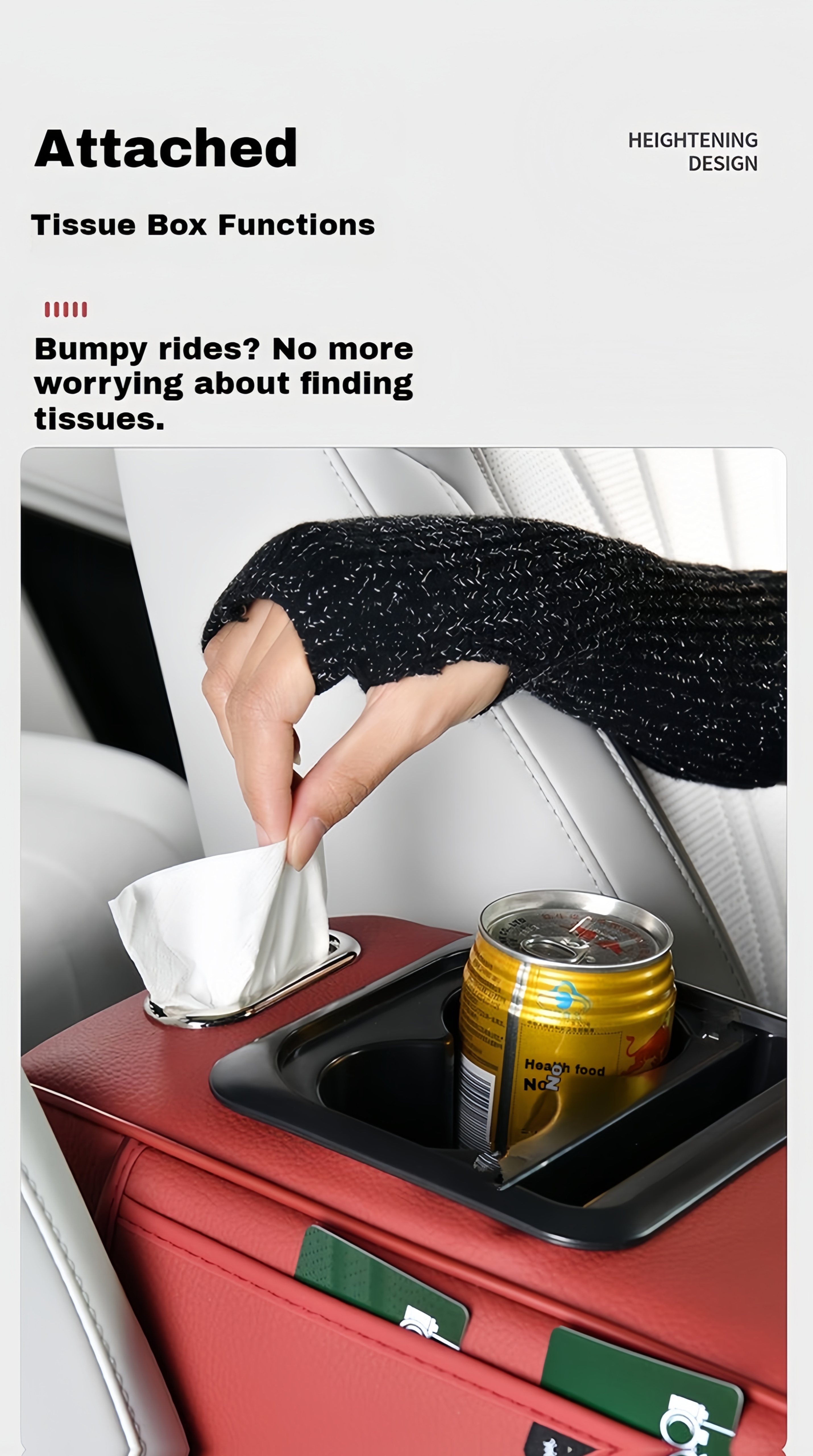 car armrest box multi functional storage organizer Product details 2