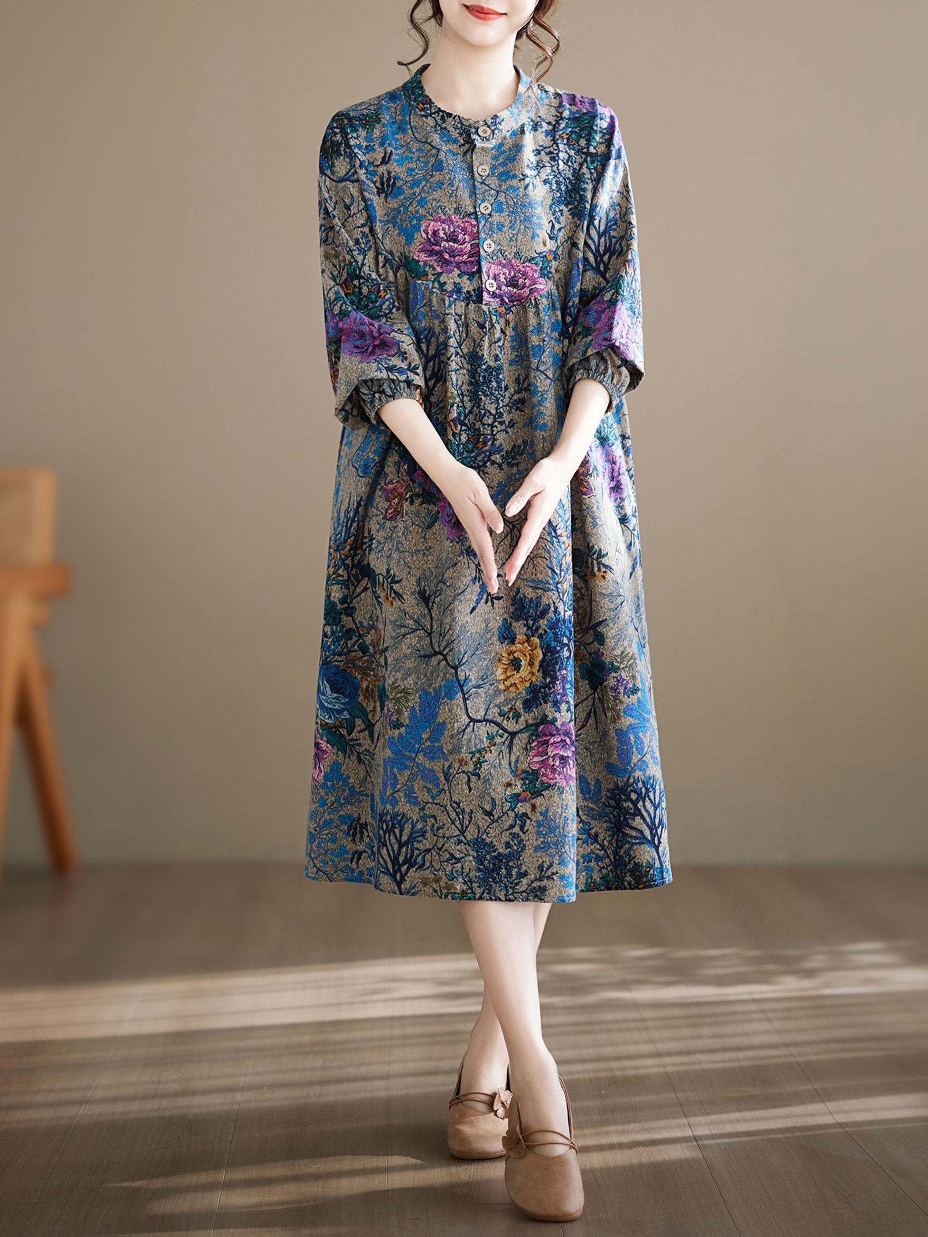 actual photo 2025 spring summer linen round neck