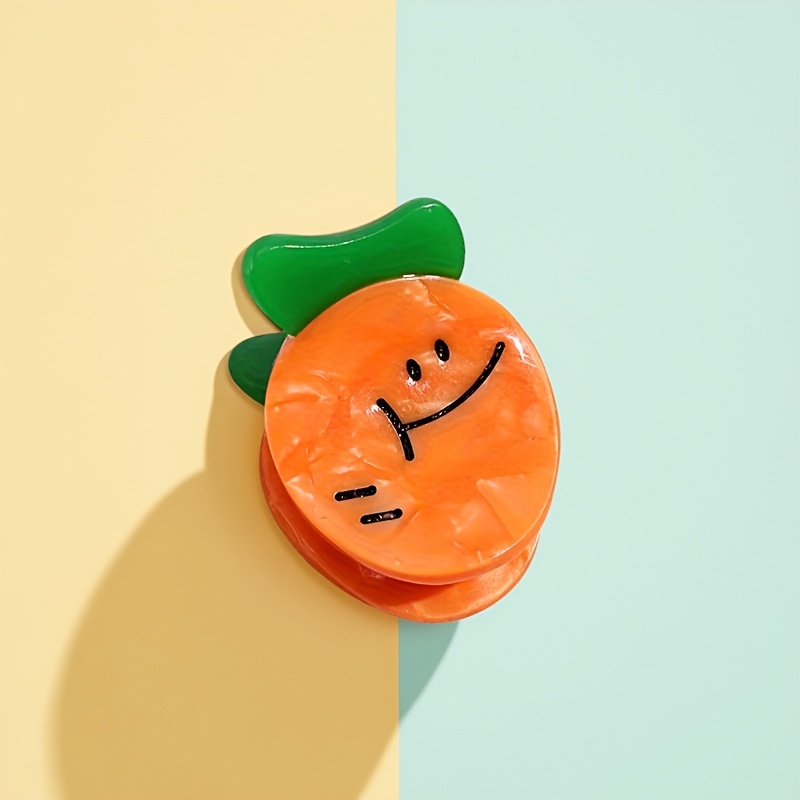 8pcs carrot vegetable tomato small hair clip cute cartoon bangs claw clip instagram multi style side   and   accessory headwear   hairpin novelty   clip suitable for daily styling party travel Product details 3