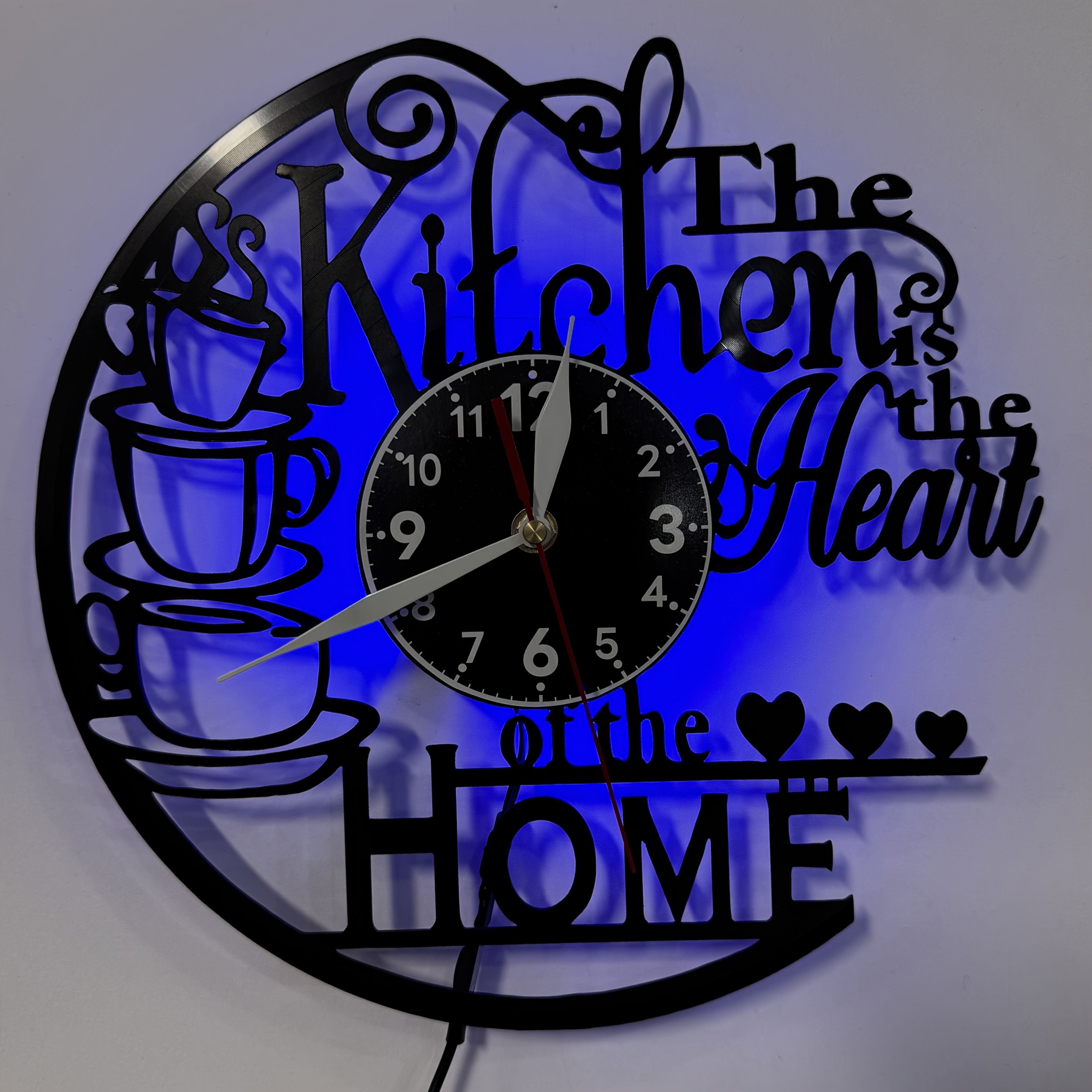 Home Decorazione Orologio, Multicolore, Unica