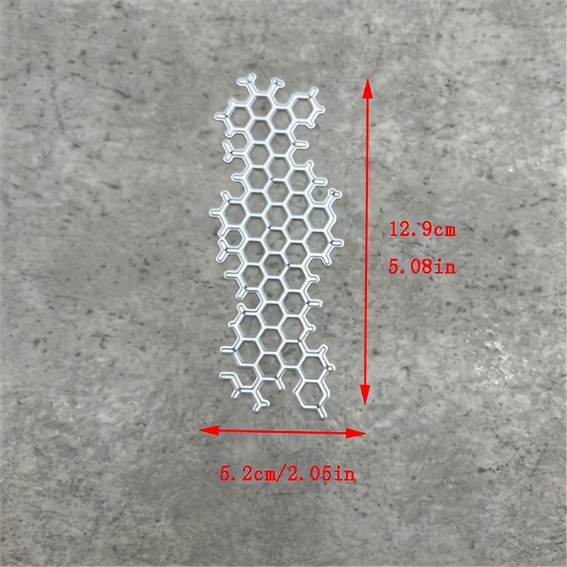 Honeycomb Metal Cutting Dies Stencil Scrapbooking Photo Album Card Paper Embossing Craft Dies Cut