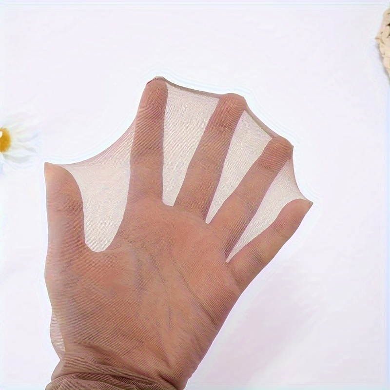 A Pair of Ultra-Thin Sheer Crotchless 0D Women'S Leggings, Invisible Lightweight Seamless Tights.