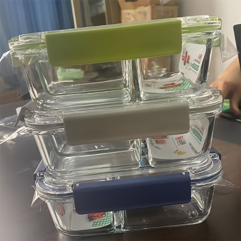   grade partitioned glass lunch boxes and high end preservation containers Product details 2