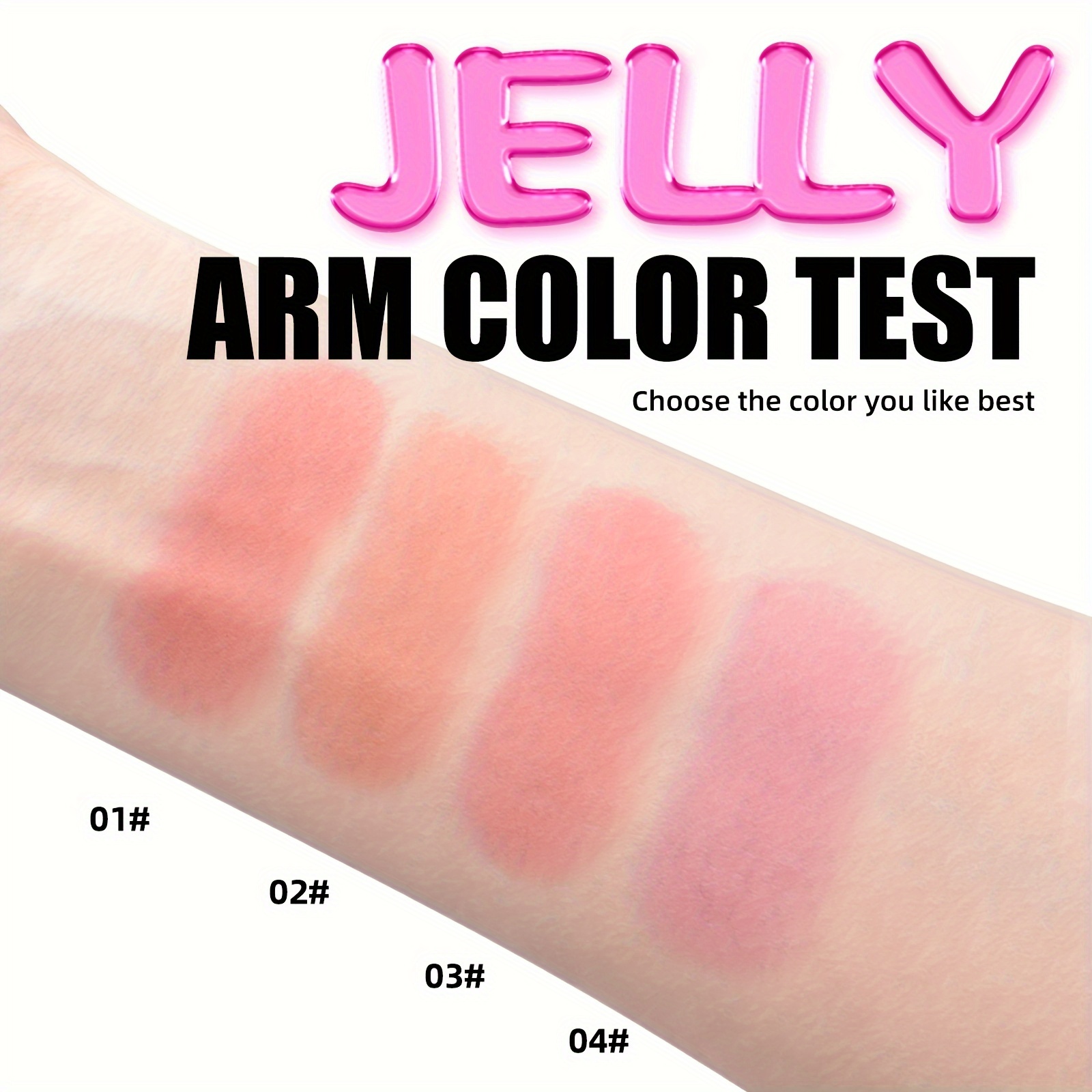 waterproof jelly blush stick dual use lip cheek color easy contouring even skin tone brightening lightweight suitable for all skin tones 5g details 2