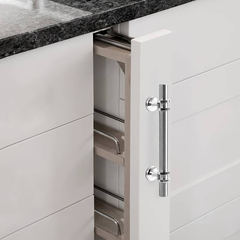 20-Pack Stainless Steel Cabinet Door Knobs Drawer Pulls – Modern Silver 5" Length