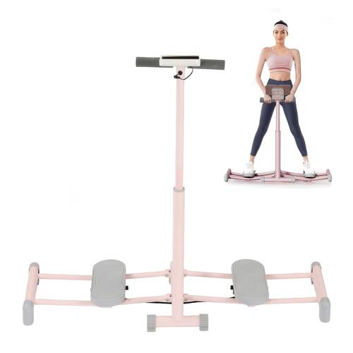 foldable adjustable ski machine suitable for home gym women leg trainer with ski simulator hip pelvic floor workout equipment compact foldable for home fitness durable training device for cardio strength training