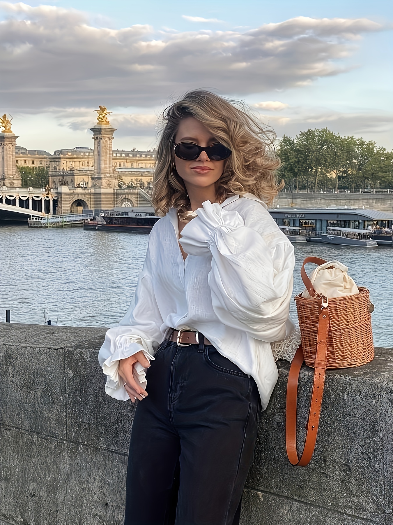 chinese dress ladies Castaway Linen Buttondown Shirt main image 0