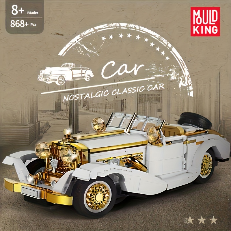 

Nostalgic Classic Car Toy Set 868+