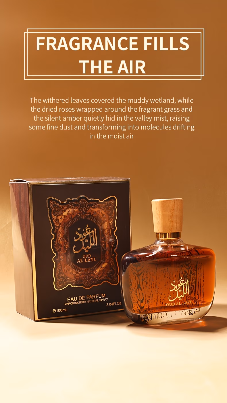 1 bottle of 100ml arabian dubai mens lasting perfume luxurious stuff style cologne and oriental cedar bottle business special occasions arabian mens perfume social perfume high quality scent mens lasting perfume Product details 3