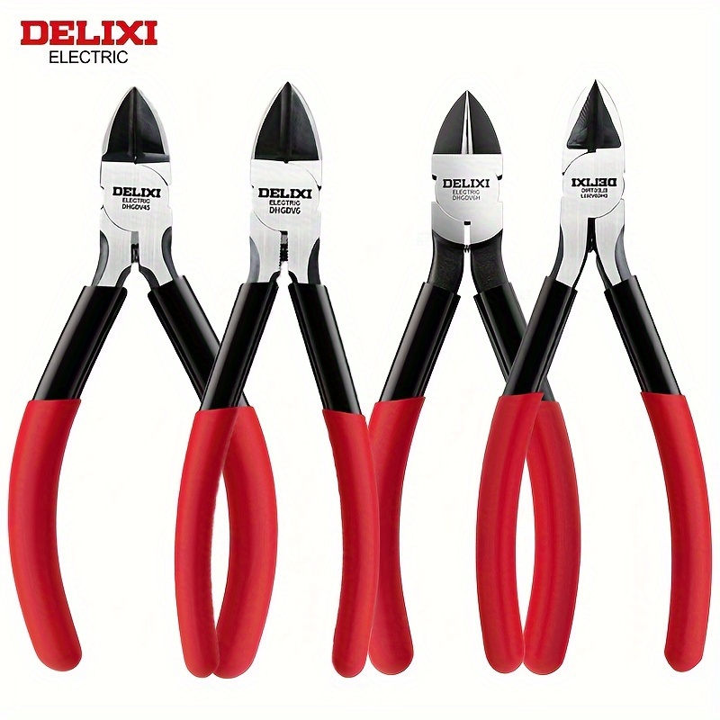 

Delixi Electric Nozzle Pliers Thick Diagonal Pliers Scissors Pliers For Industrial-grade Electricians