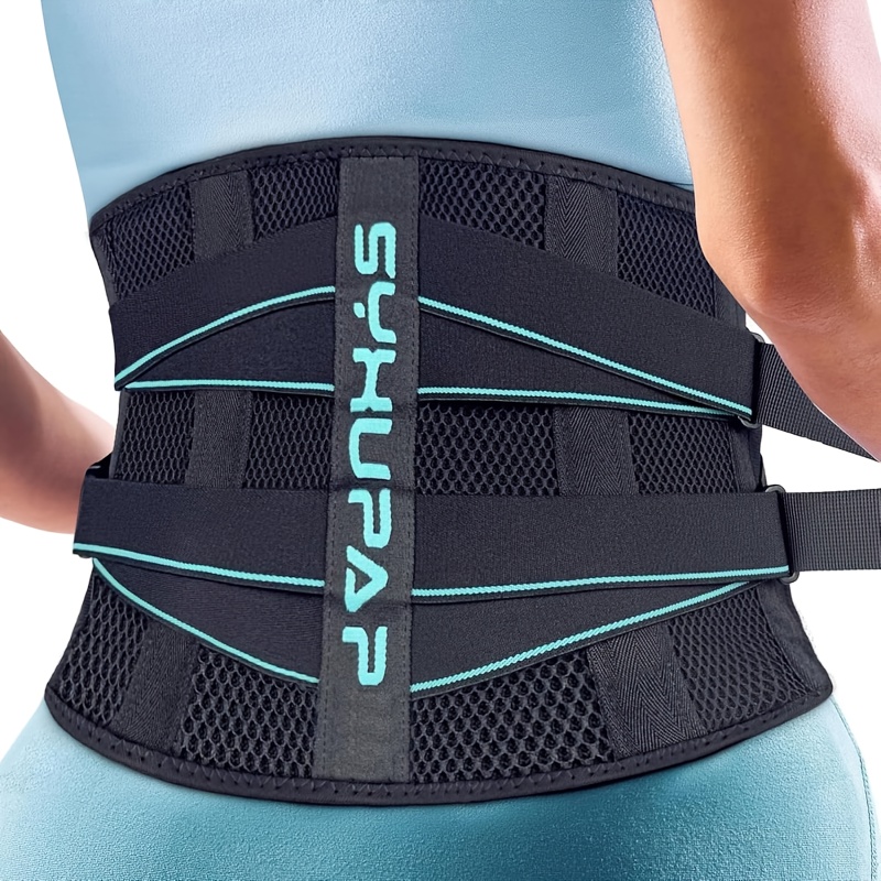 Back Support Suitable For Women And Men With Lower Back, Waist Support Belt For Men And Women, With Anti-slip Waist , Suitable For Sciatica, Scoliosis, Heavy Lifting And Work, With Adjustable System
