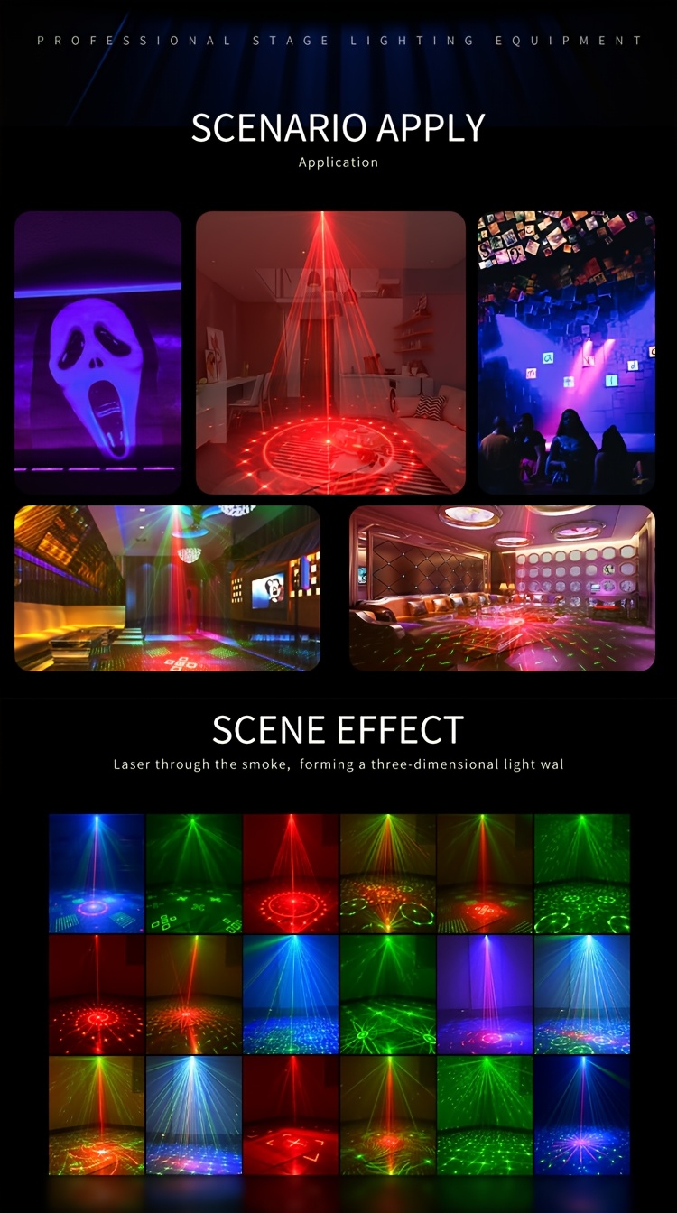 portable mini disco dj light remote control voice activated - Temu Mexico, image size:750x1344
