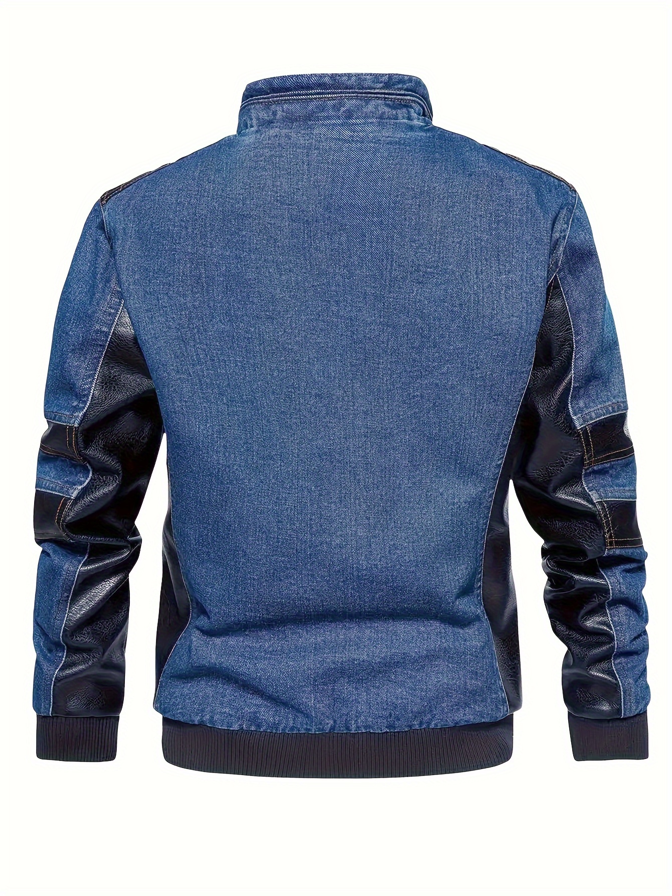 ハイエンド デザインジャケット ジップアップ バイカラー 長袖 4 黒×赤 バイカラー ジャケット | 服、アクセLalunecracsh