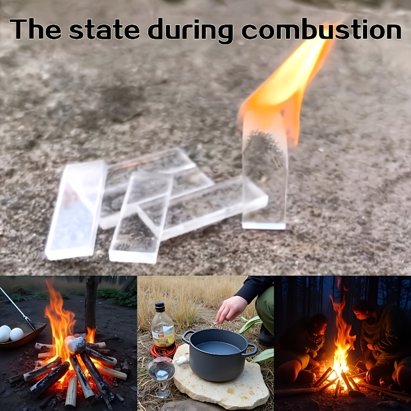 Acrylic Fire Starters for Outdoor Use, Odorless & Smokeless