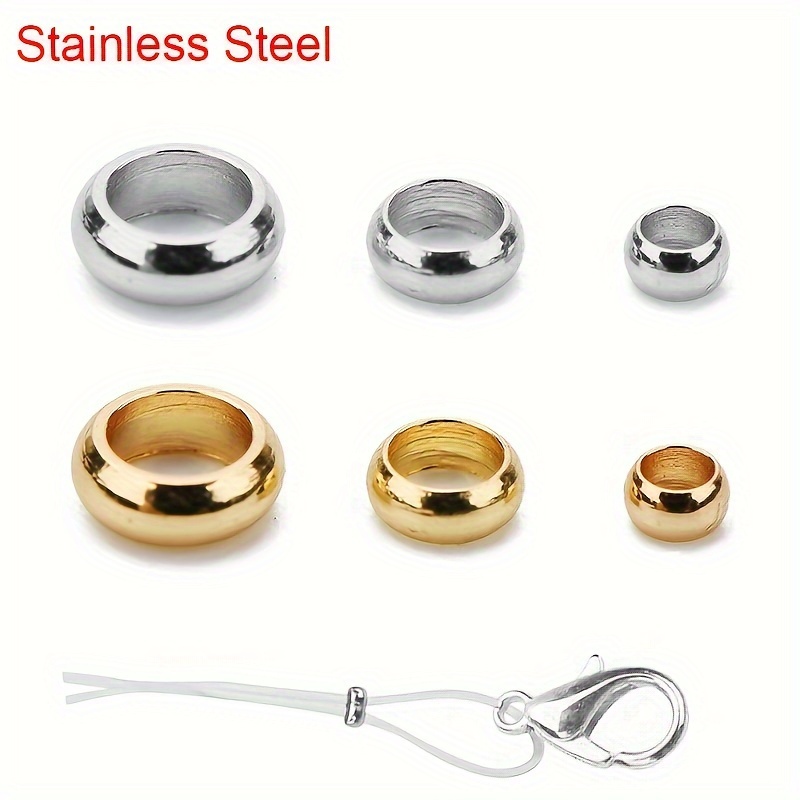 

Stainless Steel Ornament With Clip To Flat Positioning Beads