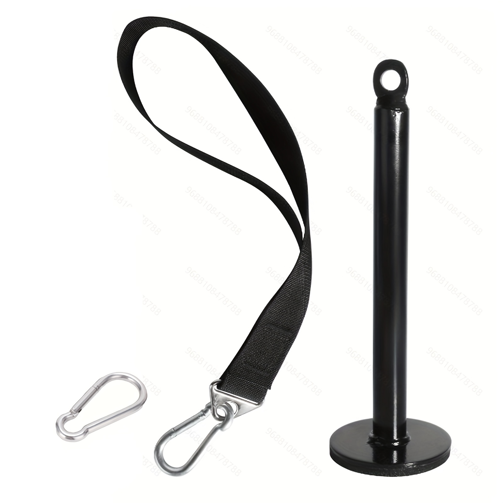 Image of 1 Set Forearm Strength Trainer With Grip(arm Wrestling Training Strap, Forearm Strengthener, Arm Exerciser) For Fitness Enthusiasts- Gym& Home Strength Training Equipment.