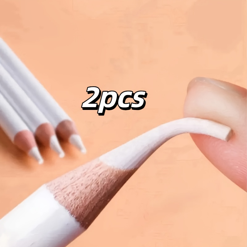 E-shop 2 kreative Stift-förmige Radiergummis, geeignet zum Malen, langlebig, abwischbare Skizzier- und Zeichenwerkzeuge - Professionelle Kunstnutzung