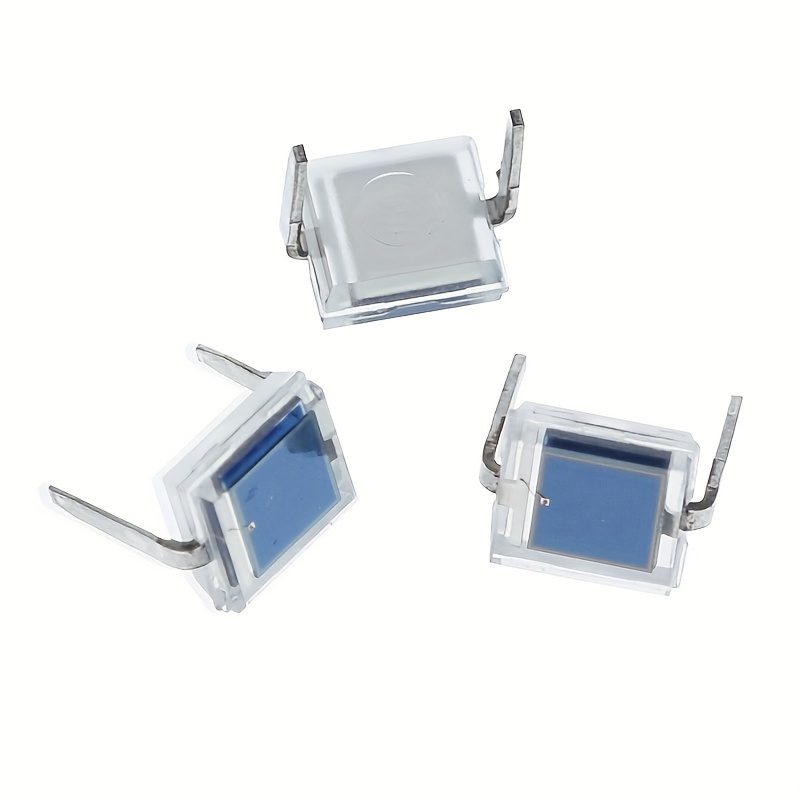 Comimark 5x BPW34 Silikon-PIN-Fotodiode DIP-2 – 3x3 Mm, Metall, Für Elektronikprojekte