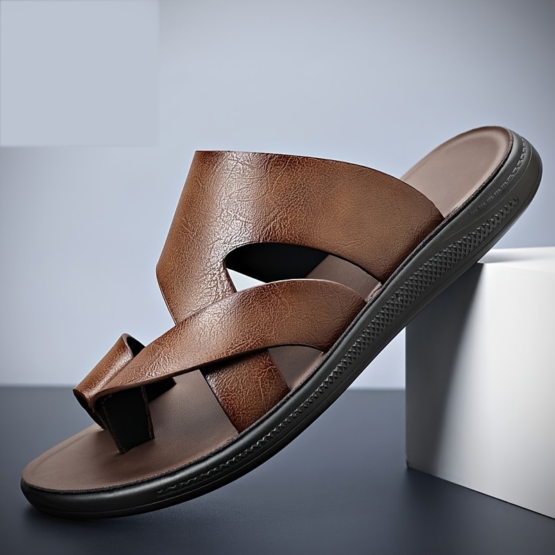 Men's Summer Outdoor Sports Casual Beach Sandals With Toe