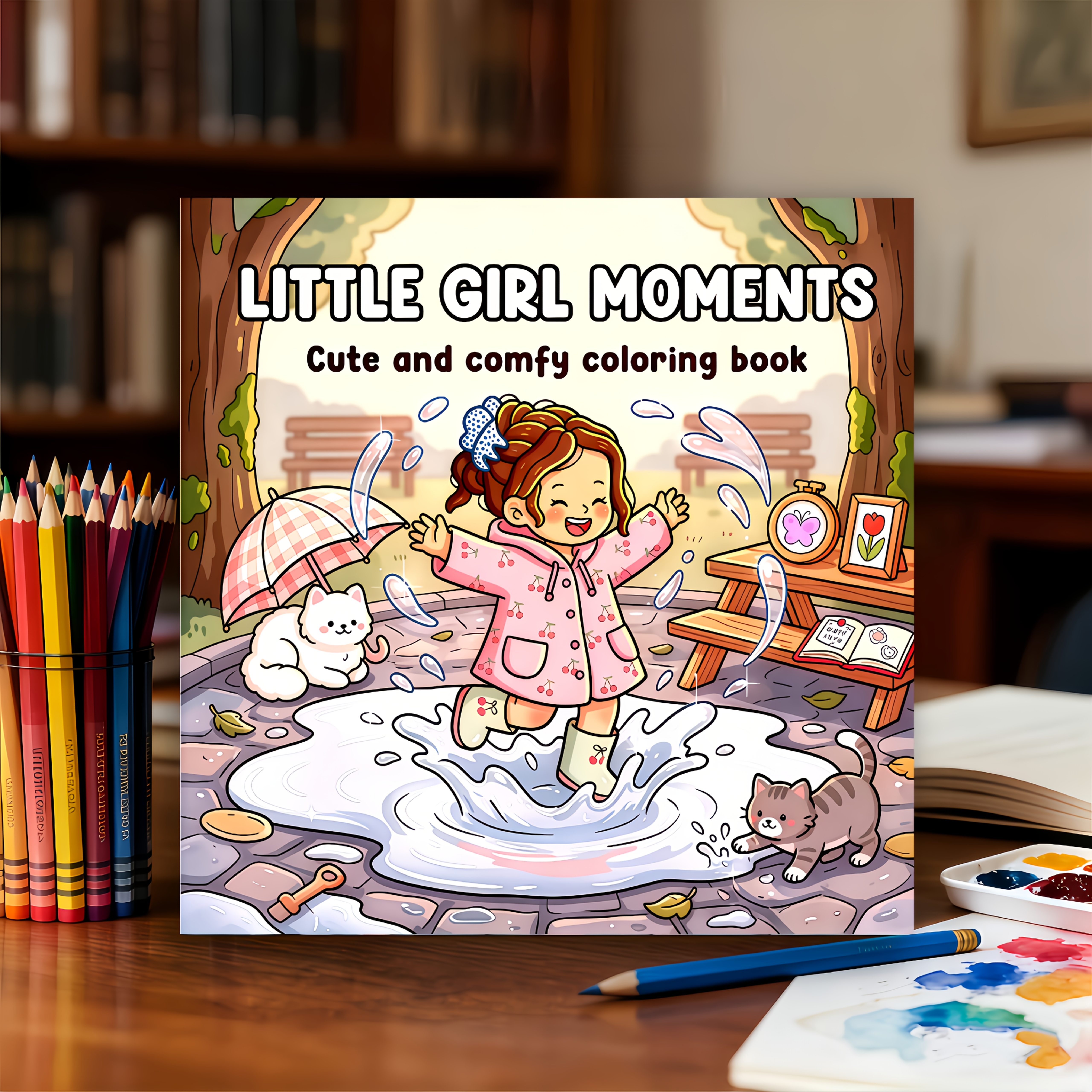 24pcs Easy Colour Illustrations for Kids' Creative Learning