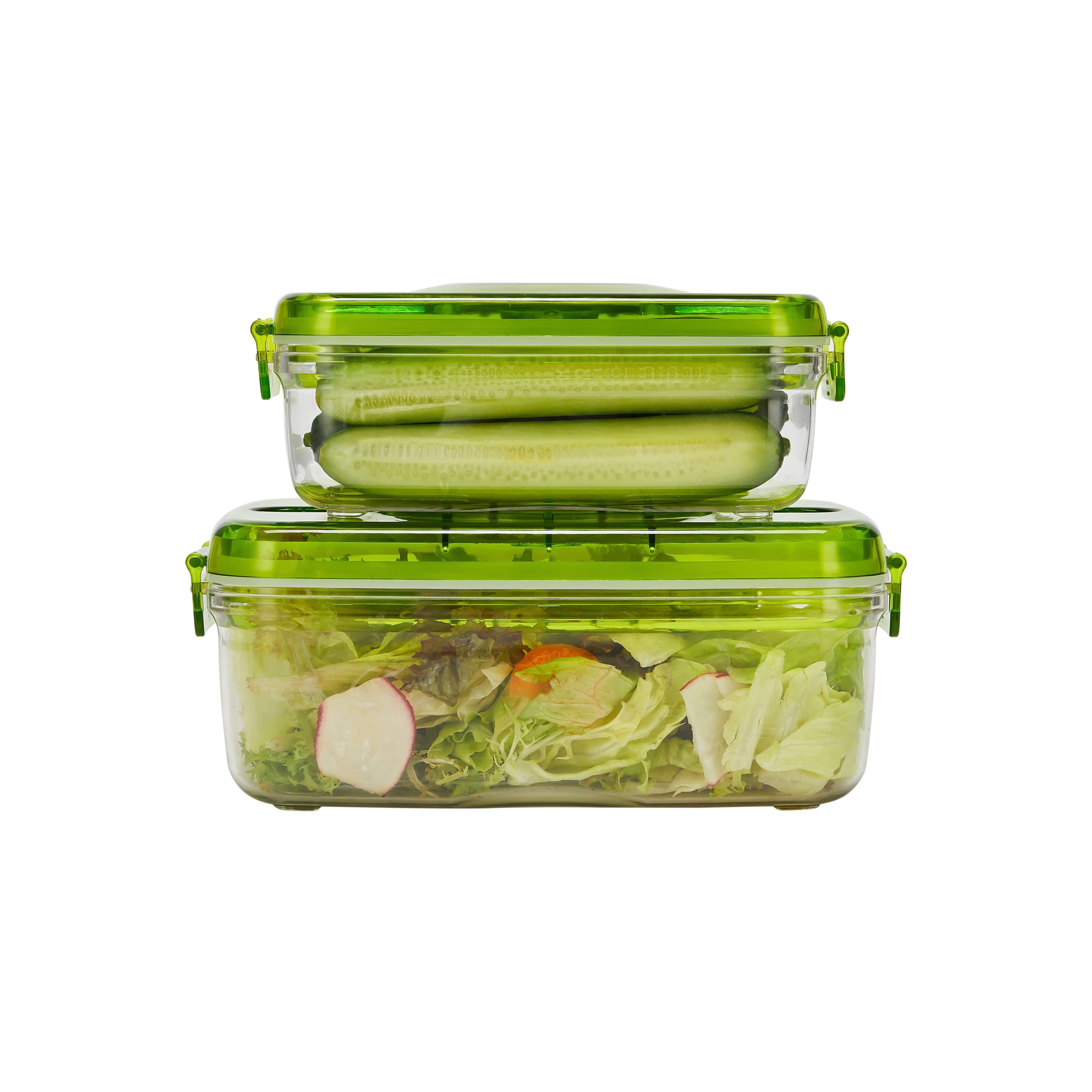 

Vacuum Seal Food Storage Container Set - Lunch Box - For Vegetables, Fruits, Meal Prep, Marinating Meat - Bpa Free - Dishwasher, Freezer & Microwave Safe