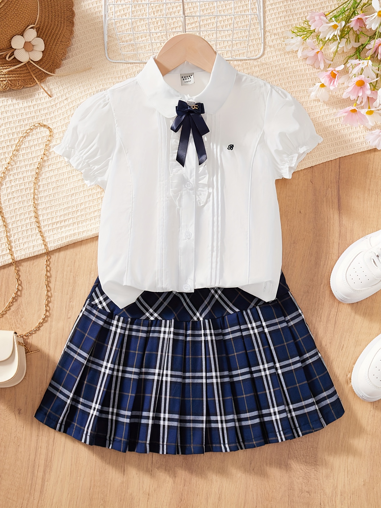 Mini Skirt Outfit School Girl Inspired Outfit Sexy Mini Skirt - Main Image