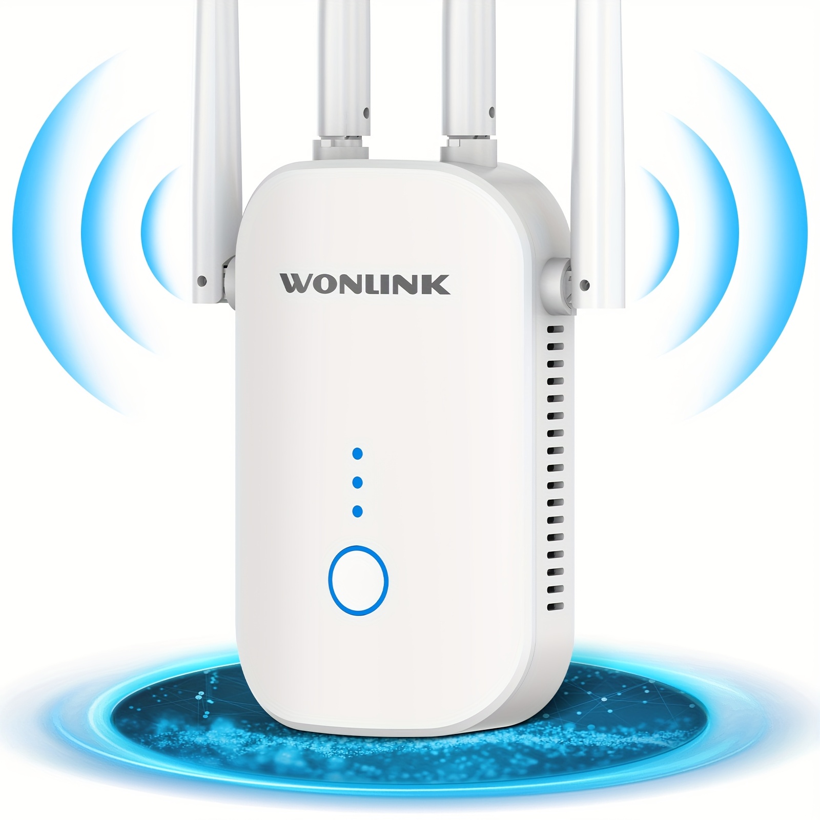 TEMU Wonlink Ultra-strong Signal In 5ghz Wifi Repeater 1200mbps Router Wifi Extender Amplifier Dual Band 2.4g/5ghz Wi-fi Long Range Network