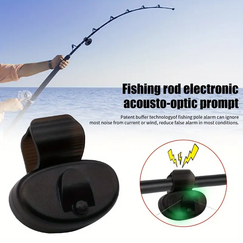 Electronic Fishing Bite Alarm Bite Indicator Led Light Clip - Temu