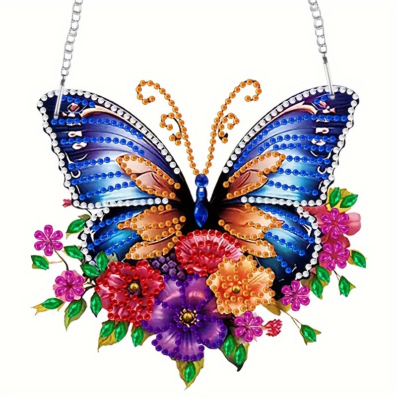 1 Set Of Patterns, Handmade Diy Small Pendants, 5d Pattern Handmade Artwork Kit, Decorated With Irregularly Shaped Diamonds, Exquisite Decorations, Suitable For Home Decoration