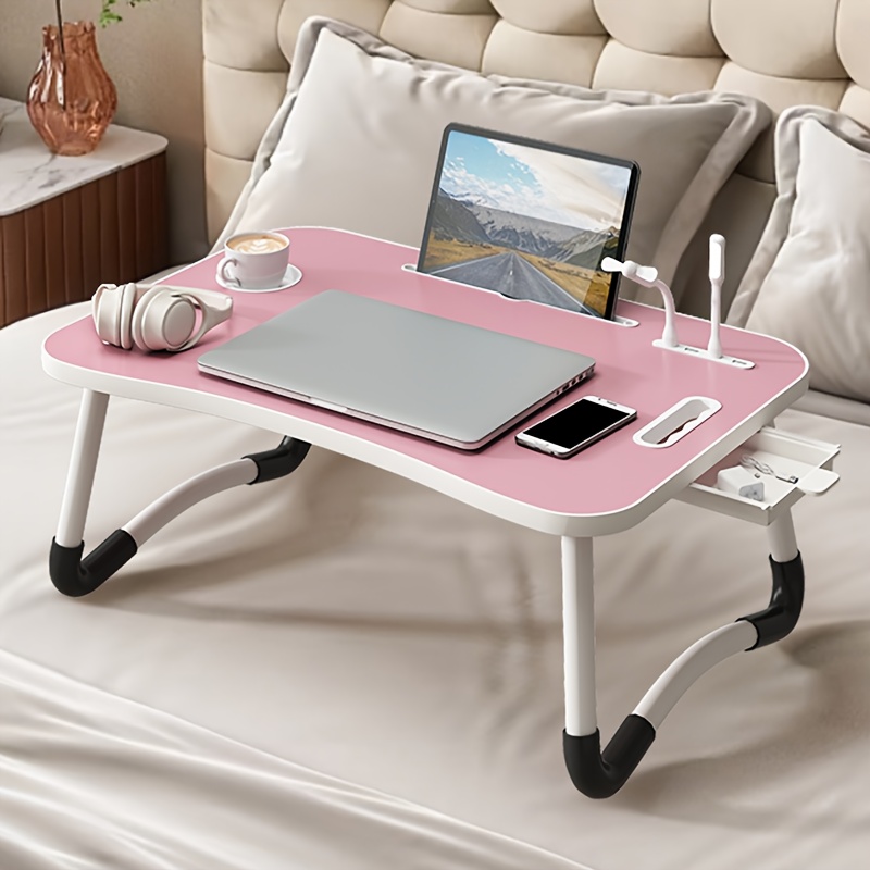 ultra large portable laptop foldable bed table folding - Temu