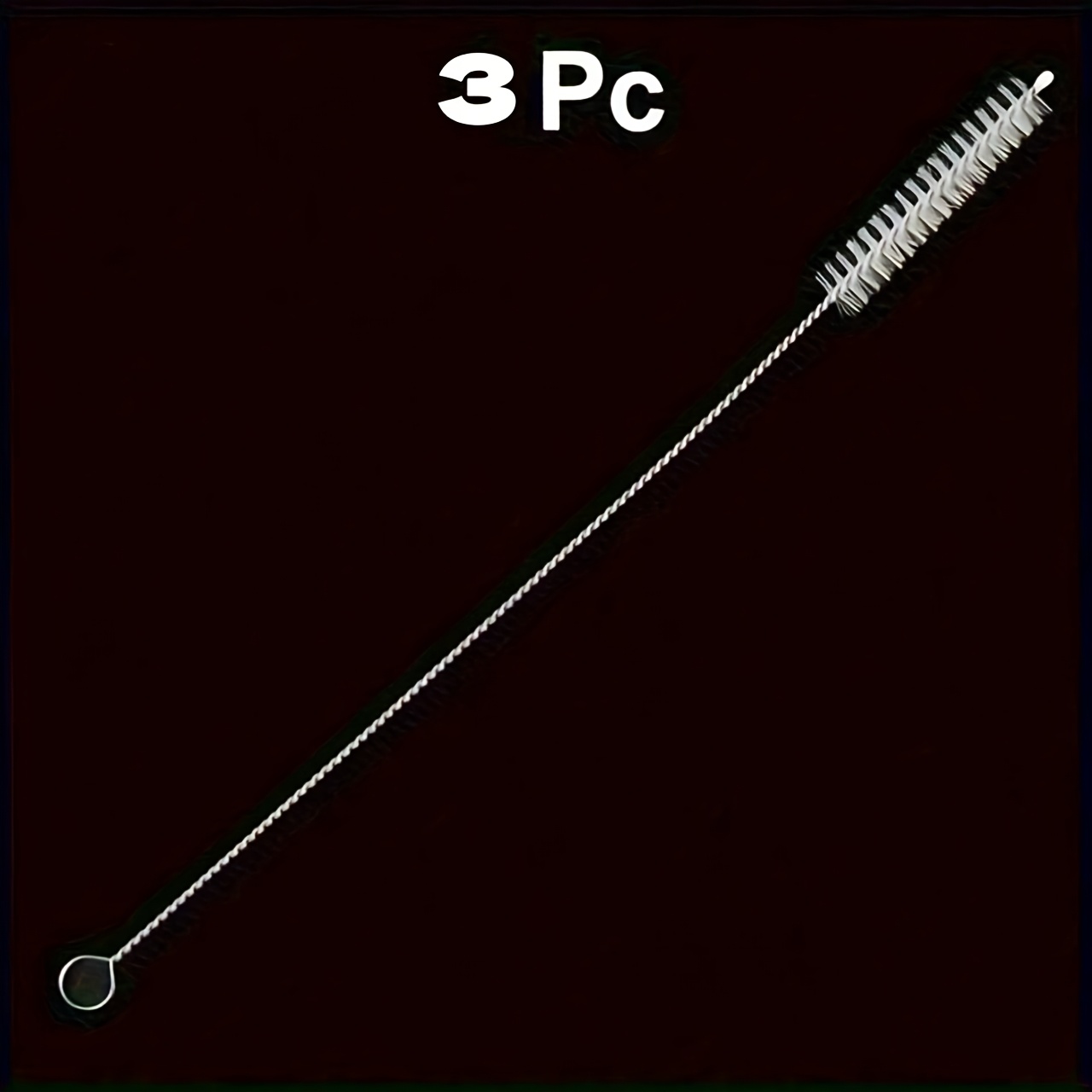 3pcs/8pcs Stainless Steel Straw Cleaning Brush Set | Reusable For Glass, , Water Bottles, Duckbill Cups, Tubes, Glasses, And More - No Power Required