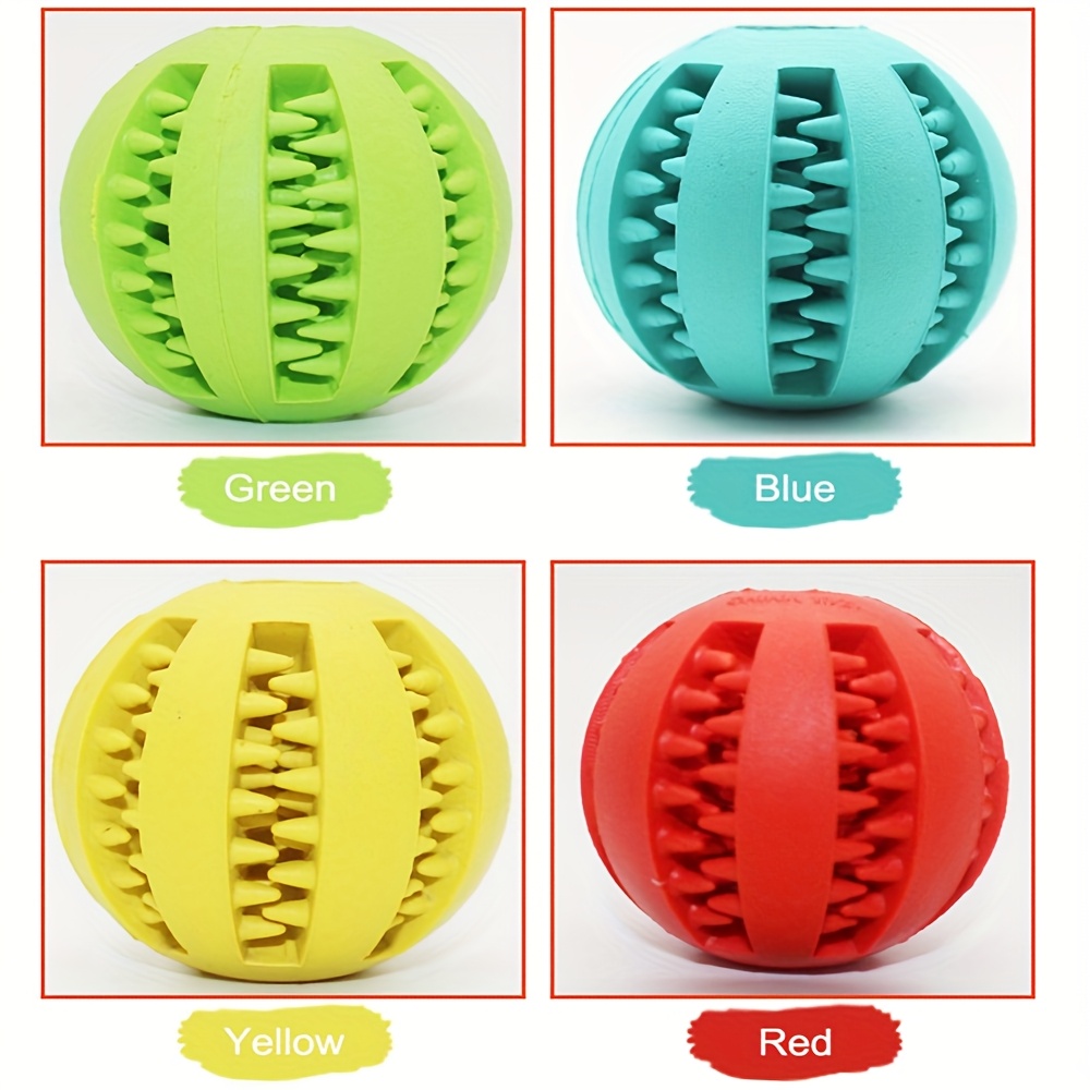 funbite chew ball balls for interactive play food dispenser molar teeth cleaning mental stimulation and long lasting entertainment for your furry friend without battery Product details 5