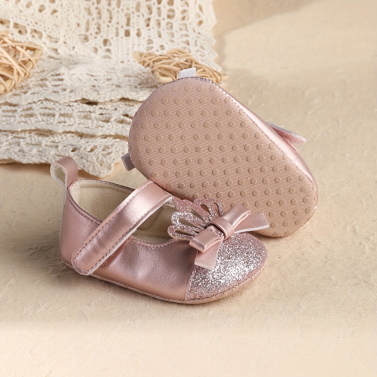 meses zapatos cierre corona bebés Temu Guatemala