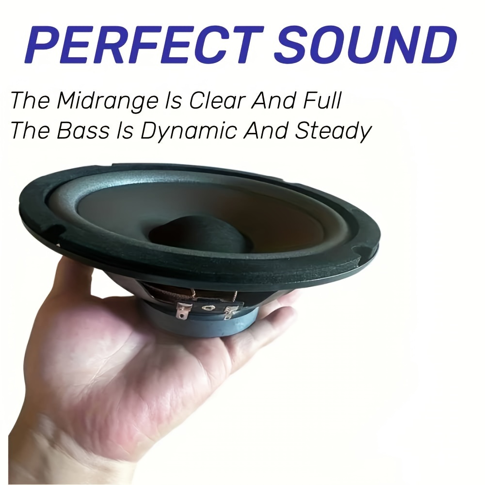 1pc/2pcs Inch 600W 2-Way Full-Range Car Audio Hifi Coaxial Speakers  Full-Range Speakers